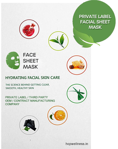 Facial Mask PRIVATE LABEL / OEM / THIRD PARTY Manufacturering